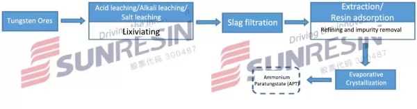 Tungsten and Molybdenum Separation